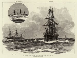 水路艦隊の配船 作： William Lionel Wyllie